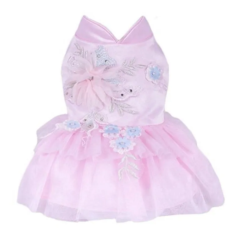 Floral Cascade Dog Party Dress
