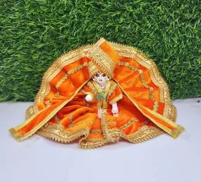 Orange Winter Special Fancy Washable Dress