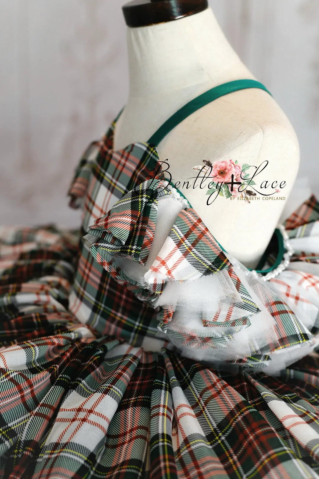 Rts euc"Carol of the Bells" Petal Length Dress ( 4 Year - Petite 5 Year)